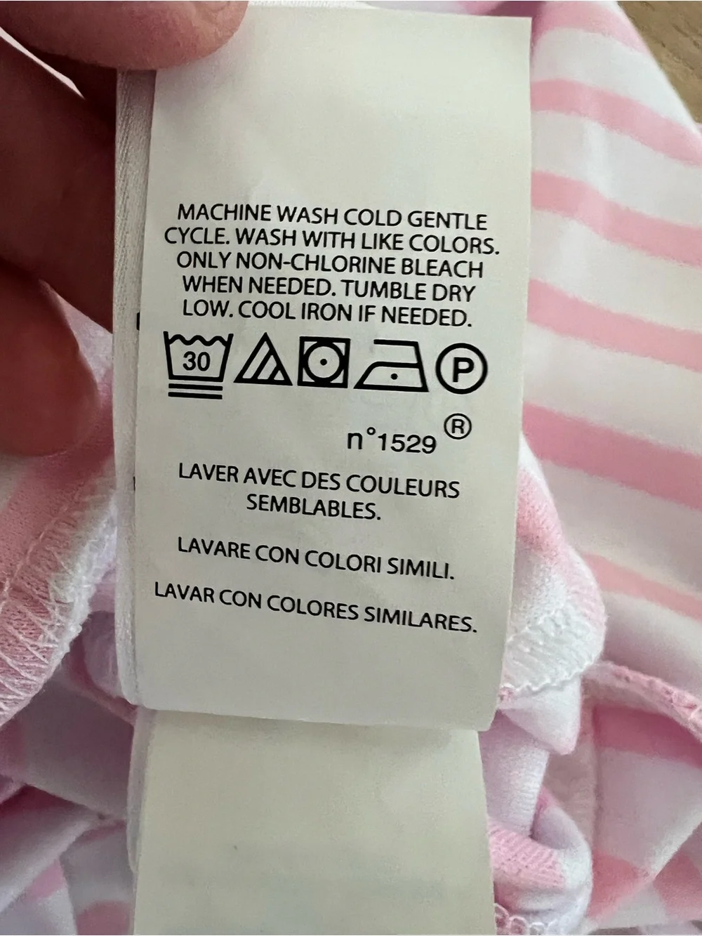 Polo Ralph Lauren Girls Pink and White Striped Flutter-Sleeve Dress Size 6X